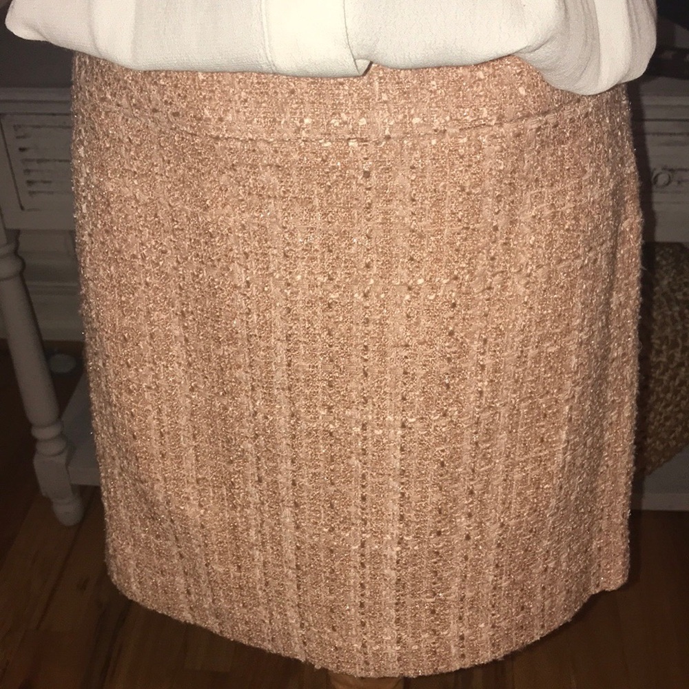 The Limited Metallic woven skirt! NWT!